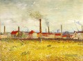 Fabriken bei Asnieres gesehen von Quai de Clichy Vincent van Gogh